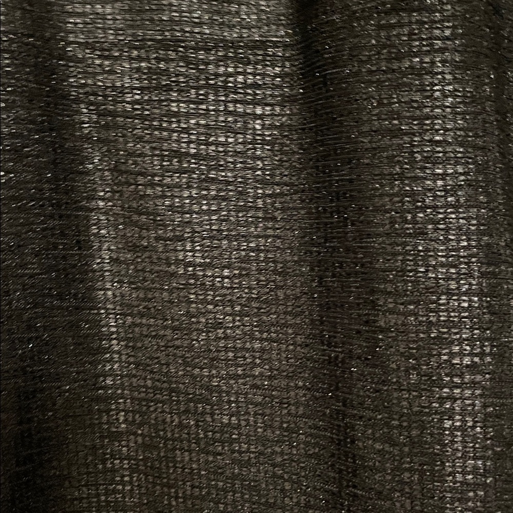 Tahari ASL Metallic Off the Shoulder Black Dress - Picture 5 of 6